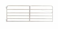 Tarter 12' Galvanized 6 Bar Tube Gate - 6GG12 - Panels & Gates