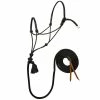 Weaver Leather Silvertip 95 Rope Halter with 10 Foot Lead - Average - Black - 35-9515-S1 - Rope Halters -Livestock Online Store 0625ed7857601a499b1bf2599b268b136435311c 7454 7454 image 35 9515 s1