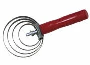 Decker Curry Comb Spiral Spring Steel - Livestock Supplies