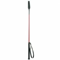 Weaver Leather Riding Crop with PVC Handle - 20 Inch Shaft - Red - 65-5111-RD - Leads, Lunge Lines & Whips