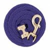 Weaver Leather Value Lead Rope with Brass Plated 225 Snap - Purple - 35-2155-S12 - Leads, Lunge Lines & Whips -Livestock Online Store 0f405ef9a379703acca051344e80422fb760f301 675200045 675200045 image 35 2155 s12