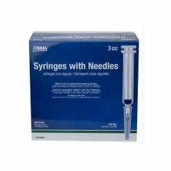 Neogen Syringe and Needle Combo 3cc with Poly Hub 22G X 1 Needle 9285 - Accessories