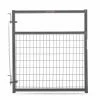 Tarter Watchman Wire Mesh Square Corner Gate, Gray, 4' - WFGGRSC4 - Gates & Corrals -Livestock Online Store 1b04eabe38421950f4cf01dd8f97be956d879675 WFGGRSC4 WatchmanSCWireMeshGate S