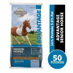 Country Road Advantage Senior Horse Feed, 50 lb. Bag