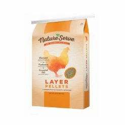 NatureServe Layer Pellets Poultry Feed , 20 lb. Bag - Chicken Feed