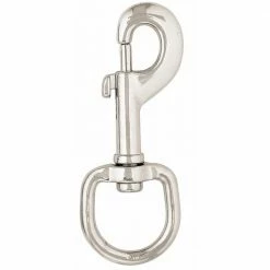 Weaver Leather Number Z225 Swivel Snap - Nickel Plated - 1 Inch - BC0Z225-NP-1 - Designer Hardware