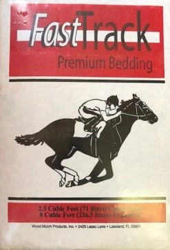 Fast Track Bedding Fast Track Ultra Absorbent Pine Bedding - SHAVMEDIUMRED - Livestock Supplies