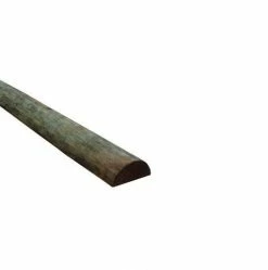 Various Brands Wood 6 inch x 8 ft Half Round Post 6 X 8 HALF - Fence Posts