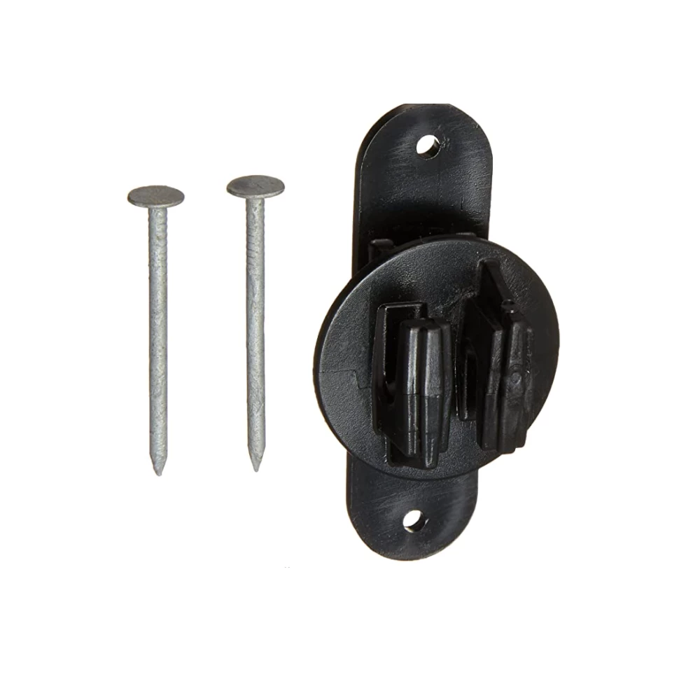 Dare Black Wood Post Insulator, 25 Pack - SNUG-HTN - Electric Fencing 4 Dare Black Wood Post Insulator, 25 Pack - SNUG-HTN - Electric Fencing - Image 2