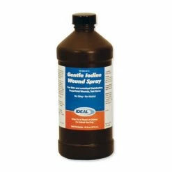 Ideal Instruments Iodine for Wound Care Pets 16oz. - Livestock Health