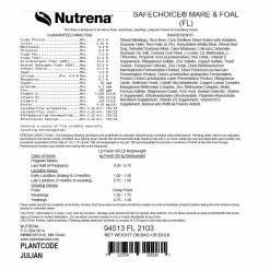 Nutrena SafeChoice® Mare & Foal Horse Feed, 50 lb. Bag