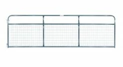 Tarter 14' 2" x 4" Wire Filled Gate, Gray - WFGGR14 - Gates & Corrals