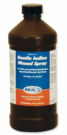 Ideal Instruments Ideal Intruments Iodine for Wound Care 1 Gallon - Livestock Health
