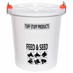 Tuff Stuff HD Feed and Seed Storage Container 12 Gal FS12 - Livestock Health