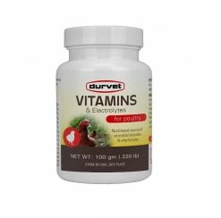 Durvet Vitamins and Electrolytes 100 gm - 063360 - Livestock Health
