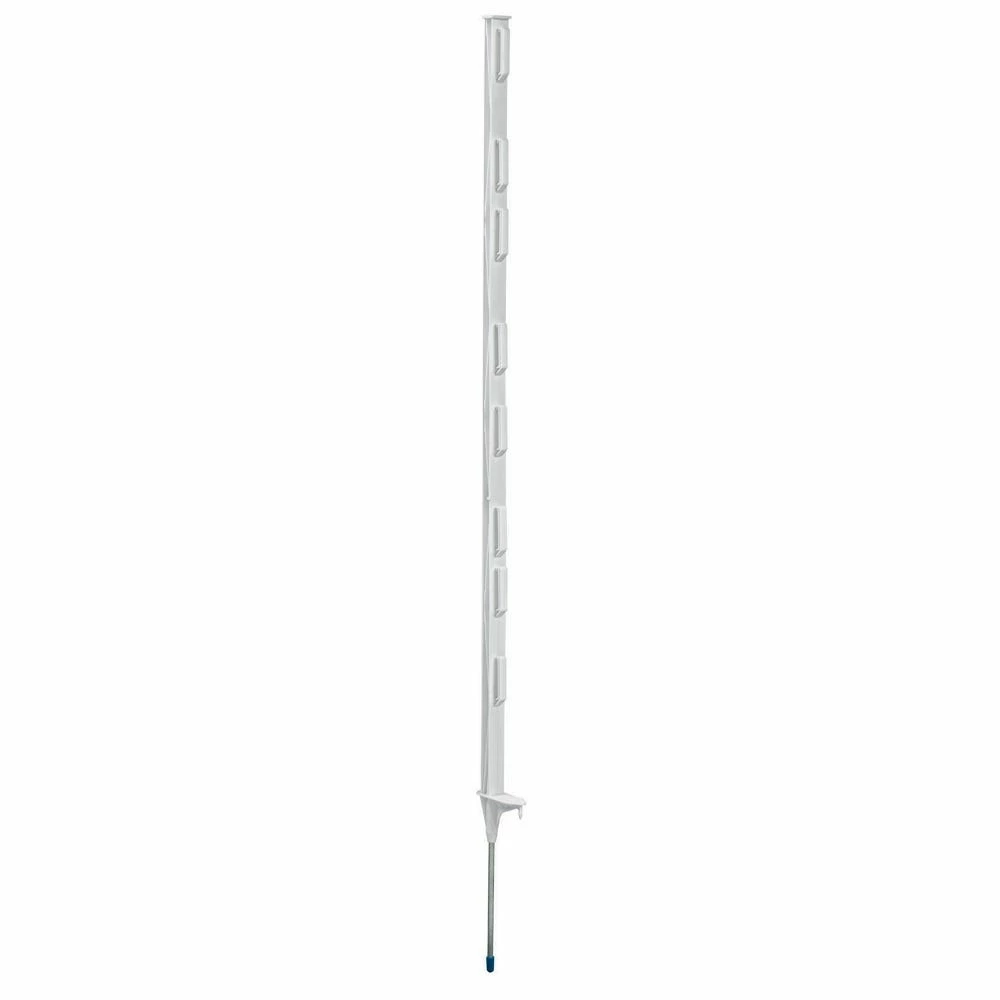 Various Brands 4 Foot White Poly Step In Electric Fence Post - 10004300 - Electric Fencing 3 Various Brands 4 Foot White Poly Step In Electric Fence Post - 10004300 - Electric Fencing