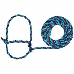 Weaver Leather Livestock Cattle Rope Halter Purple/Black/Teal - 35-7900-H36 - Cow Halters, Leads, & Barn Supplies -Livestock Online Store 46b0055036d13839979a27371fb0a255b7cf5af1 67531101 67531101 image 35 7900 h36
