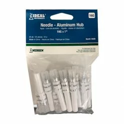 Ideal Aluminum Hub Needle 16G x 1" 25 pk 9329 - Livestock Health 5 Ideal Aluminum Hub Needle 16G x 1" 25 pk 9329 - Livestock Health -Livestock Online Store 48d6d0ab8e43ef52c20e67ae997c63a9ce80ed4d 50750614 50750614 image 9329