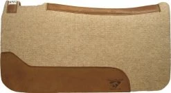 Diamond Wool Contour Cowboy Pad Tan 32 X 32 TB10 - Livestock Supplies