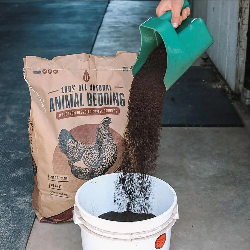 Grounds Recycled Coffee Animal Bedding, 35 lbs. - F3500000 - Chicken Supplies 6 Grounds Recycled Coffee Animal Bedding, 35 lbs. - F3500000 - Chicken Supplies - Image 4