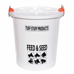 Tuff Stuff Heavy Duty Feed & Seed Storage with Lid, 26.5 Gallon/130 lb. - FS26 - Livestock Supplies