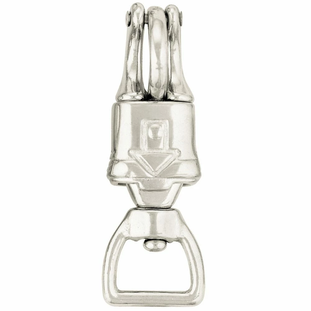 Weaver Leather Number 1001 Panic Snap - Nickel Plated - 5/8 Inch - BC01001-NP-5/8 - Designer Hardware 4 Weaver Leather Number 1001 Panic Snap - Nickel Plated - 5/8 Inch - BC01001-NP-5/8 - Designer Hardware - Image 2