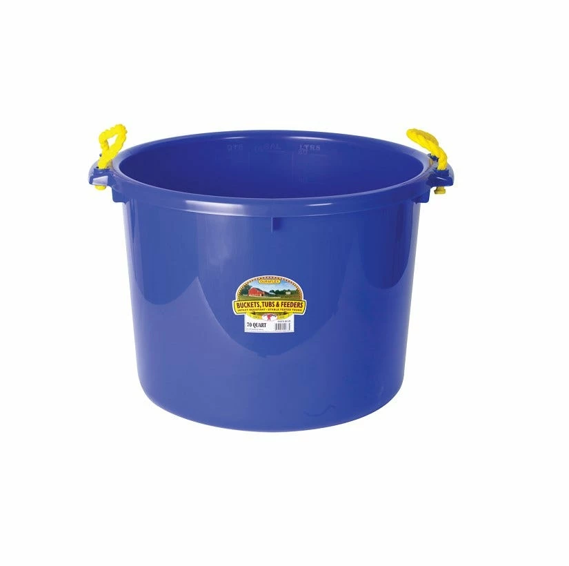 Miller Manufacturing Company Little Giant 70 Quart Muck Utility Tub Blue - PSB70BLUE - Livestock Supplies 3 Miller Manufacturing Company Little Giant 70 Quart Muck Utility Tub Blue - PSB70BLUE - Livestock Supplies