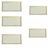 Harvest Lane Honey 5 Pack Of Assembled Deep Frames With Foundation - WWFFD-101-5 - Hive Boxes & Parts