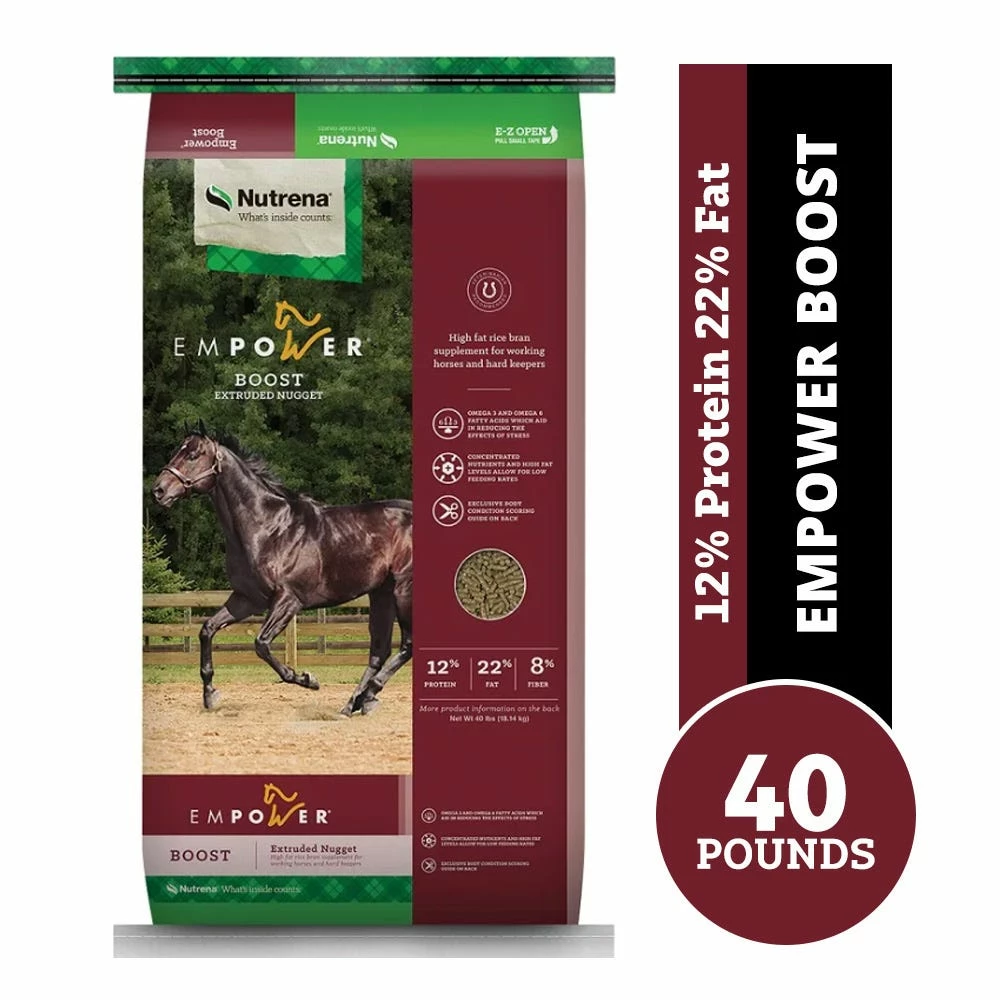 Nutrena Empower® Boost Horse Supplement, 40 lb. Bag - Horse Feed 3 Nutrena Empower® Boost Horse Supplement, 40 lb. Bag - Horse Feed