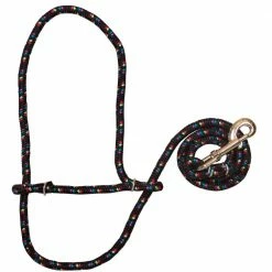 Weaver Leather Livestock Poly Rope Sheep Halter with Snap - 35-7845-R8 - Sheep Halters & Accessories
