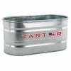 Tarter 2' x 2' x 4' Oval Galvanized Stock Tank, 100 Gallon Capacity - WT224 - Waterers -Livestock Online Store 5bfdaf53137a8af47551f4fe3083a0193e46678f 2790198