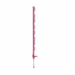 Power Wizard 48" Pink Step-In Poly Post - P-1P - Fence Posts