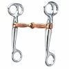 Weaver Leather Tom Thumb Snaffle Bit with 5 Inch Copper Plated Mouth - Chrome Plated - CA-3850 - Bits & Curb Straps -Livestock Online Store 5dee000e3493c5db9614e3d903cbd419816d846d 67509078 67509078 image 25 3850