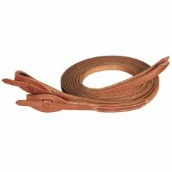 Weaver Leather ProTack Quick Change Split Reins - Leather Tab Bit Ends - 5/8 Inch x 8 Foot - CD-1570 - Leather Reins