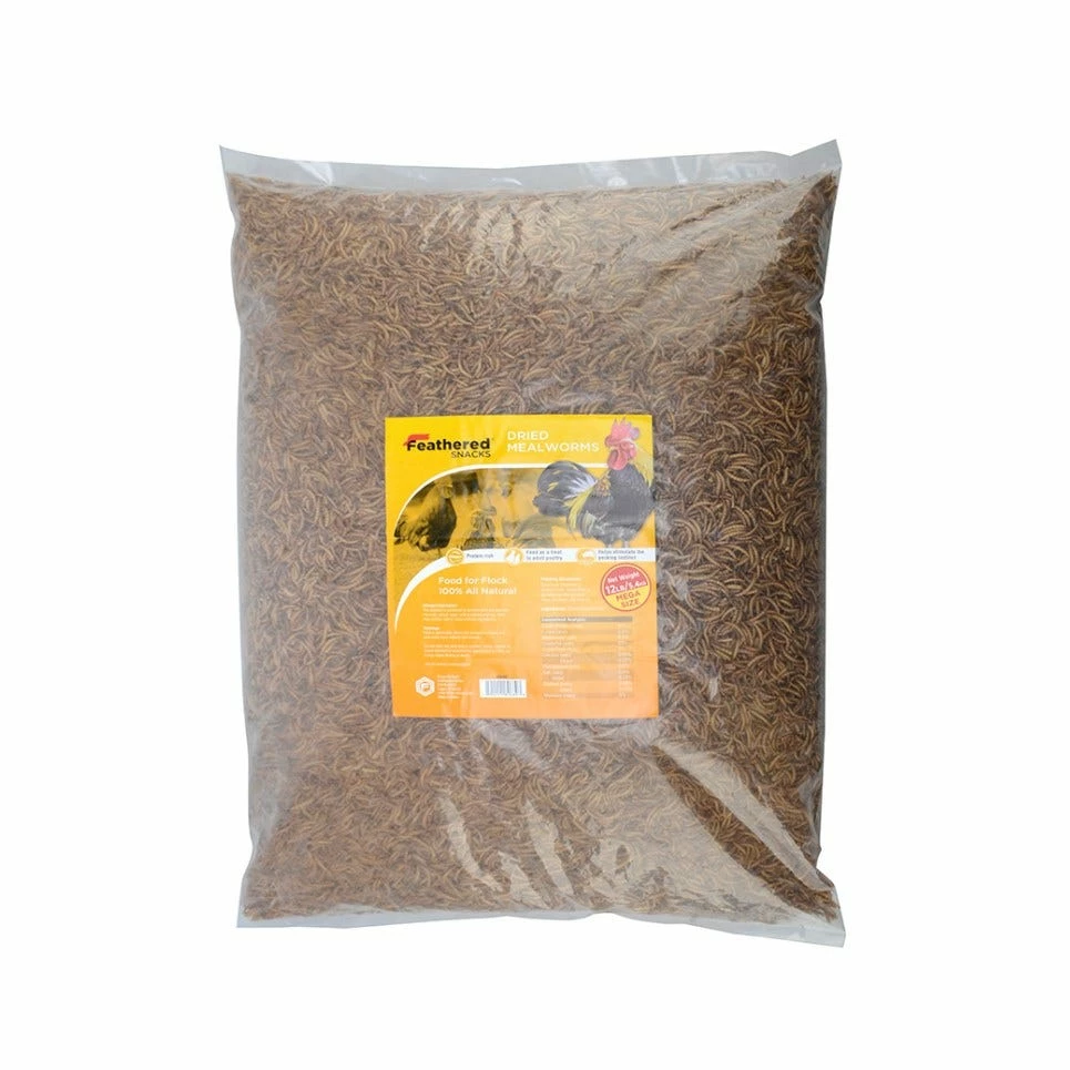 Various Brands Mealworm Chicken Treats, 12 lb. Bag - 80680 - Small Animal Equipment 3 Various Brands Mealworm Chicken Treats, 12 lb. Bag - 80680 - Small Animal Equipment