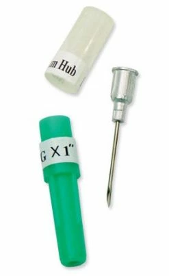 Ideal Instruments Aluminum Hub Needle 16 gauge x 1" 9323 (5 pack) - Livestock Health 5 Ideal Instruments Aluminum Hub Needle 16 gauge x 1" 9323 (5 pack) - Livestock Health -Livestock Online Store 63e76c9edaab1284a2eb58cfd010c48a8129adbd 050750465
