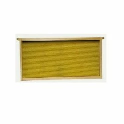 Harvest Lane Honey Assembled Frame and Foundation For Deep Hive Box - WWFFD-101 - Hive Boxes & Parts