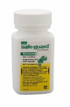 Merck Safe-Guard® Goat Dewormer, 125 mL - 028963 - Dewormers