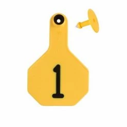 Y-Tex Ear Tag Set Medium Yellow 1-25 - 7712001 - Livestock Supplies