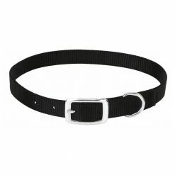 Weaver Leather Livestock Goat Collar - Black - 5/8 Inch x 14 Inch - 16 Inch - Small - 35-7090-BK - Goat Collars & Leads -Livestock Online Store 689235741189f864eb242ef2b83791b1ed6d4e4e 67517471 67517471 image 35 7090 bk