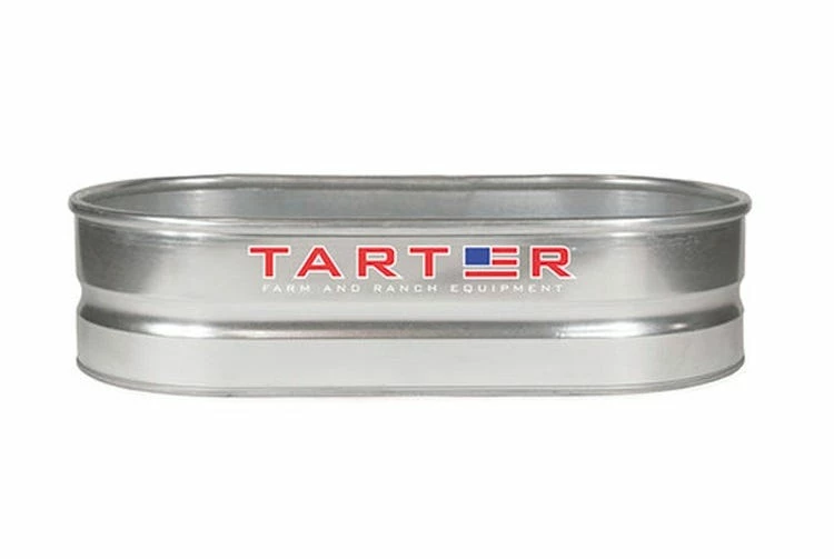 Tarter Oval Galvanized Stock Tank 2'x 1' x 4' - WT214 - Coolers 3 Tarter Oval Galvanized Stock Tank 2'x 1' x 4' - WT214 - Coolers