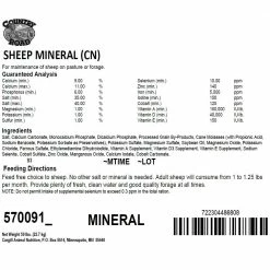Country Road Sheep Mineral Sheep Feed, 50 lb. Bag -Livestock Online Store 6ffb806811d283e6005f46b973c006671a741e80 4671130 1
