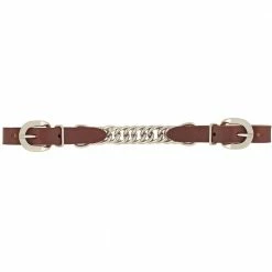 Weaver Leather Horizons 4 - 1/2 Inch Single Flat Link Chain Curb Strap - Sunset - 30-1356-ST - Bits & Curb Straps
