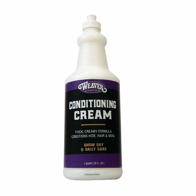 Weaver Leather Livestock Conditioning Cream - Quart - 69-3608 - Liquids & Aerosols 3 Weaver Leather Livestock Conditioning Cream - Quart - 69-3608 - Liquids & Aerosols