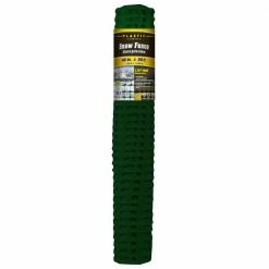 YardGuard 4' x 50' High Visibility Plastic Snow Fence - 889221A - Fence and Wire