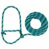 Weaver Leather Livestock Rope Halter Blue/Hurricane Blue/Lime Zest - Cow - 35-7900-H5 - Cow Halters, Leads, & Barn Supplies -Livestock Online Store 7a64efd6583b0d2b63b1ef10592e5946fff2757b 6751997 6751997 image 35 7900 h5
