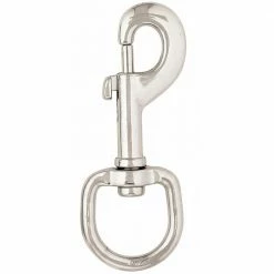 Weaver Leather Number Z225 Swivel Snap - Nickel Plated - 3/4 Inch - BC0Z225-NP-3/4 - Designer Hardware