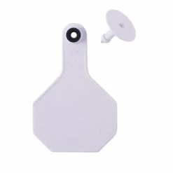 All American Ear Tag Set Blank White 3 Star - 7701000 - Livestock Supplies