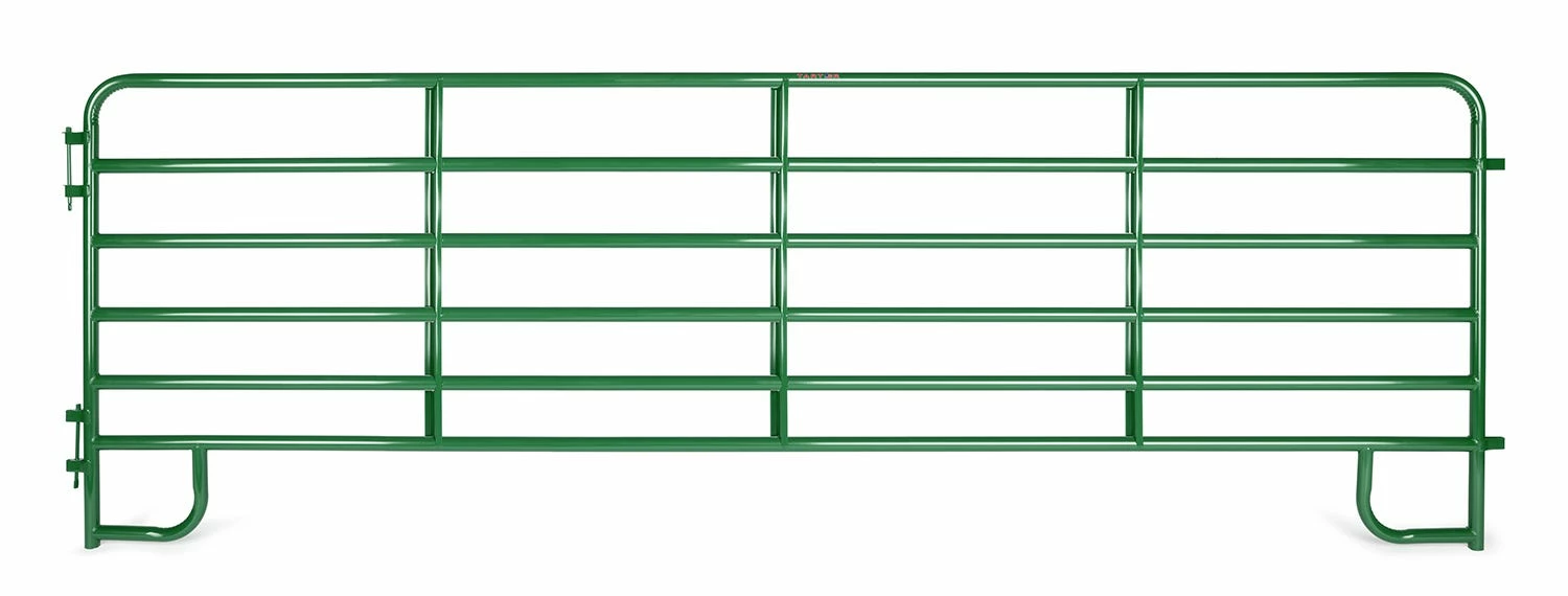 Tarter 16' 6 Bar Corral Panel, Green - ECG16T - Corrals & Panels 3 Tarter 16' 6 Bar Corral Panel, Green - ECG16T - Corrals & Panels