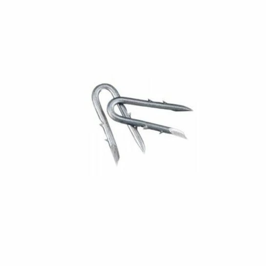 Bekaert 1.5" 8g Double Barbed Staples, 75 Count Tub - 654317 - Fencing 3 Bekaert 1.5" 8g Double Barbed Staples, 75 Count Tub - 654317 - Fencing